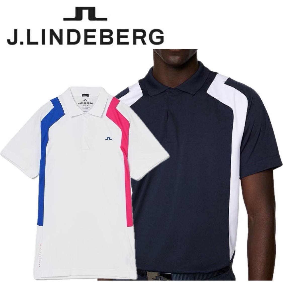 【送料無料】 J.LINDEBERG Jリンドバーグ ショルダーブリッジ半袖ポロ メンズ ゴルフ ゴルフウェア ポロシャツ ストレッチ 吸水速乾 44/46/48 07122845 071-22845