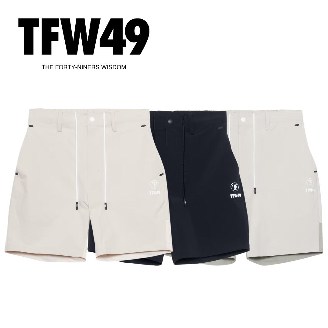 【貨物輸送無料】 TFW49 ティーエフダブリューフォーティーンナイン COMBINATION SHORTS メンズ ゴルフお召しもの 遊撃手ズボン下 さる股引き 当たること冷感 UVとり捨てる 防シワ 酉の方角合わせる能力のある T072610014