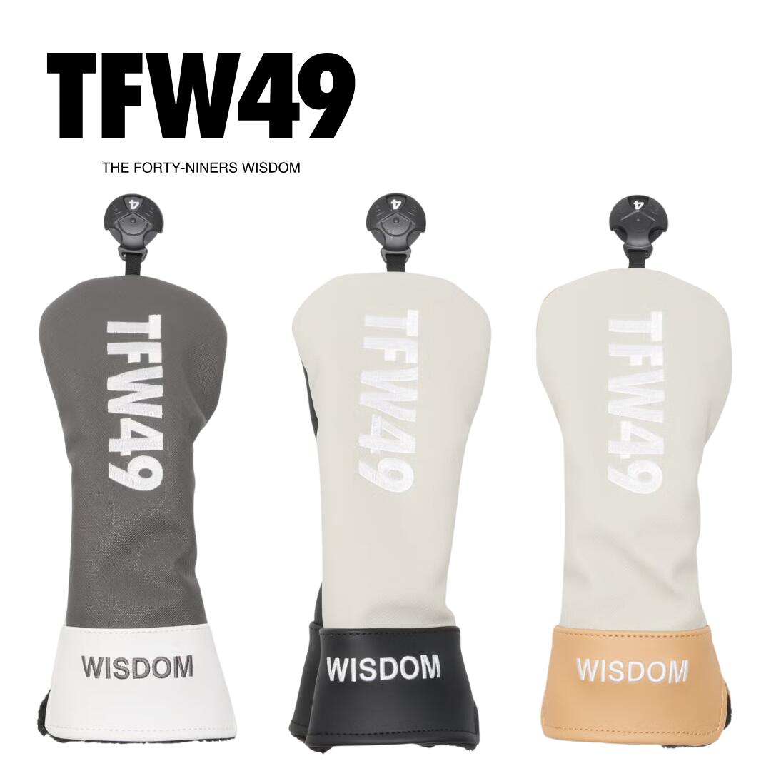 【貨物輸送無料】 TFW49 ティーエフダブリューフォーティーンナイン LEATHER HEAD COVER UT メンズ レディース ゴルフ 頭顱取りまかなう ありがた味 差し上げ物 差し上げ物 T132610007