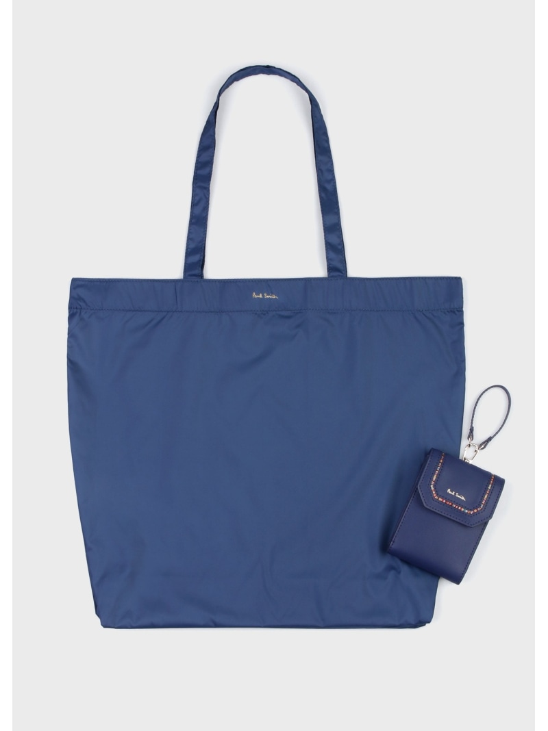 【美品】Paul Smith　ポールスミス　トートバッグ　グラフィック　ニット kh4797-03_1.jpg