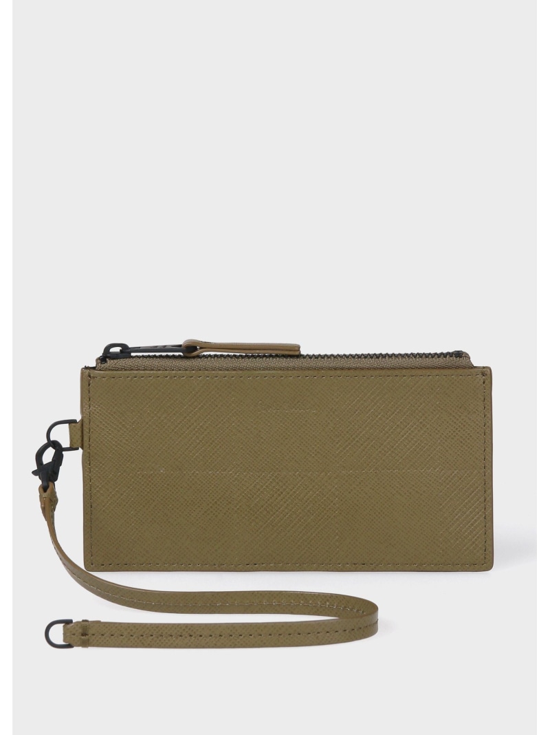 【SALE／50%OFF】【公式】チェッカーエンボス パスケース Paul Smith ポール・スミス　アウトレット 財布・ポーチ・ケース パスケース・定期入れ カーキグリーン【RBA_E】【送料無料】[ Fashion]