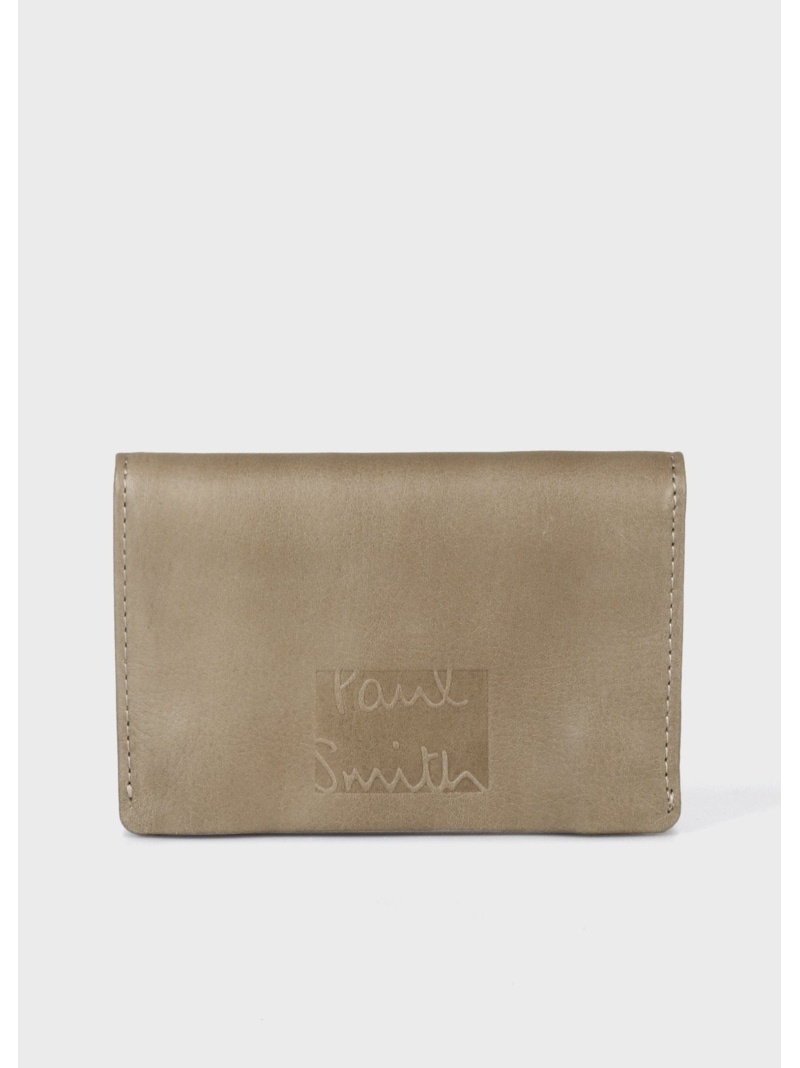 【SALE／30%OFF】【公式】レザーリュクス カード&コインケース Paul Smith ポール・スミス　アウトレット 財布・ポーチ・ケース コインケース・小銭入れ・札入れ ベージュ ブラック【RBA_E】【送料無料】[ Fashion]