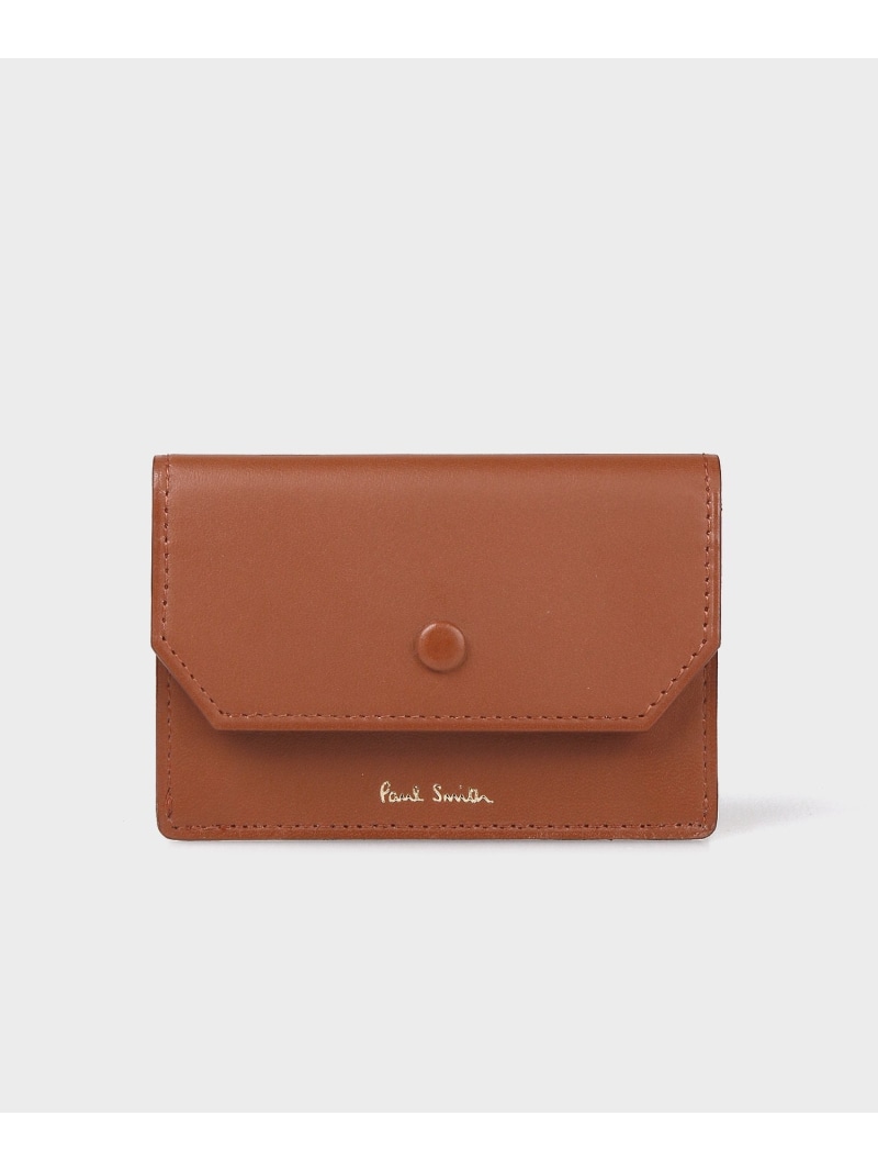 【SALE／30%OFF】【公式】コンサティーナ 名刺入れ Paul Smith ポール・スミス　アウトレット 財布・ポーチ・ケース 名刺入れ・カードケース ブラック ブラウン【RBA_E】【送料無料】[ Fashion]