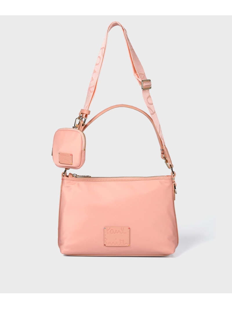 【SALE／40%OFF】【公式】コアナイロン 2WAYショルダーバッグ Paul Smith ポール・スミス　アウトレット バッグ ショルダーバッグ ピンク【RBA_E】【送料無料】[ Fashion]