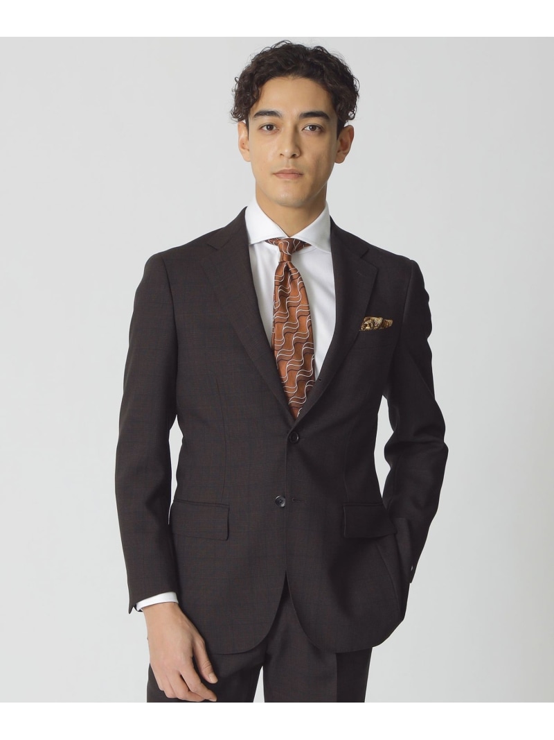 【SALE／29%OFF】【BAKER】モヘヤ混ブラウングレナカートスーツ Paul Stuart ポール・スチュアート スーツ・フォーマル セットアップスーツ ブラウン【RBA_E】【送料無料】[ Fashion]｜Paul Stuart