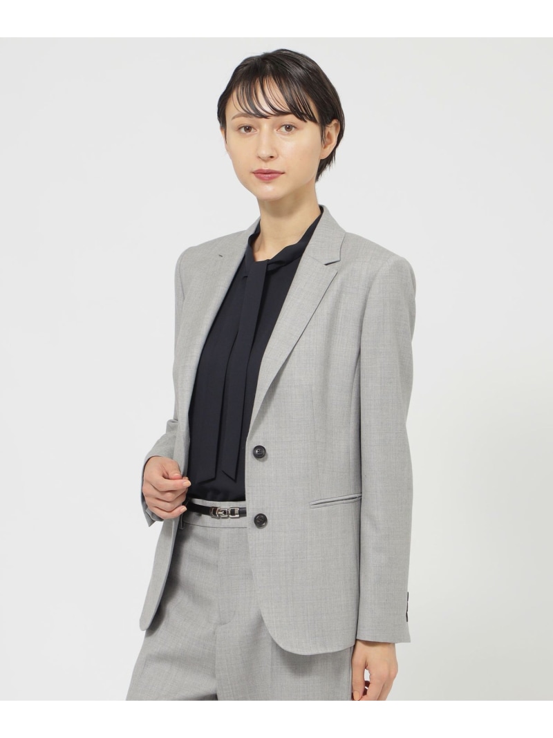 【SALE／20%OFF】【Nikkei magazine掲載】ウールフラノ ジャケット Paul Stuart ポール・スチュアート ジャケット・アウター テーラードジャケット・ブレザー ネイビー【RBA_E】【送料無料】[ Fashion] 38,610円