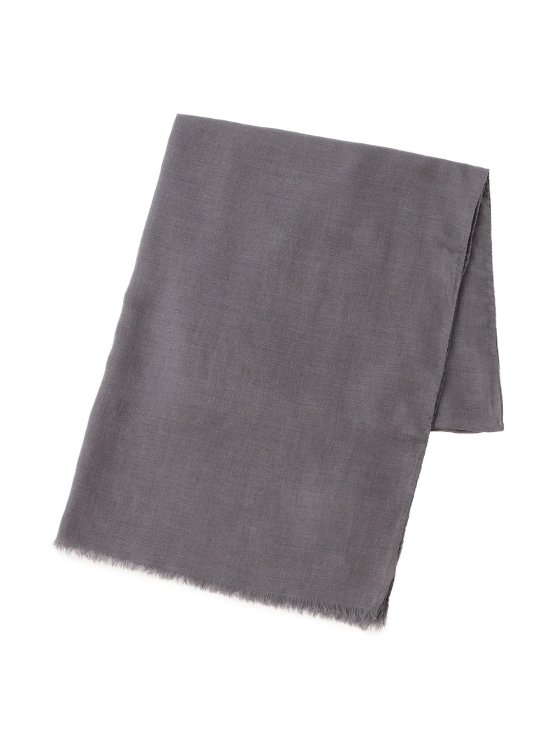 【SALE／34%OFF】レーヨン&カシミヤストール Paul Stuart ポール・スチュアート ファッション雑貨 マフラー・ストール・ネックウォーマー ブラウン ネイビー グレー【RBA_E】【送料無料】[ Fashion]