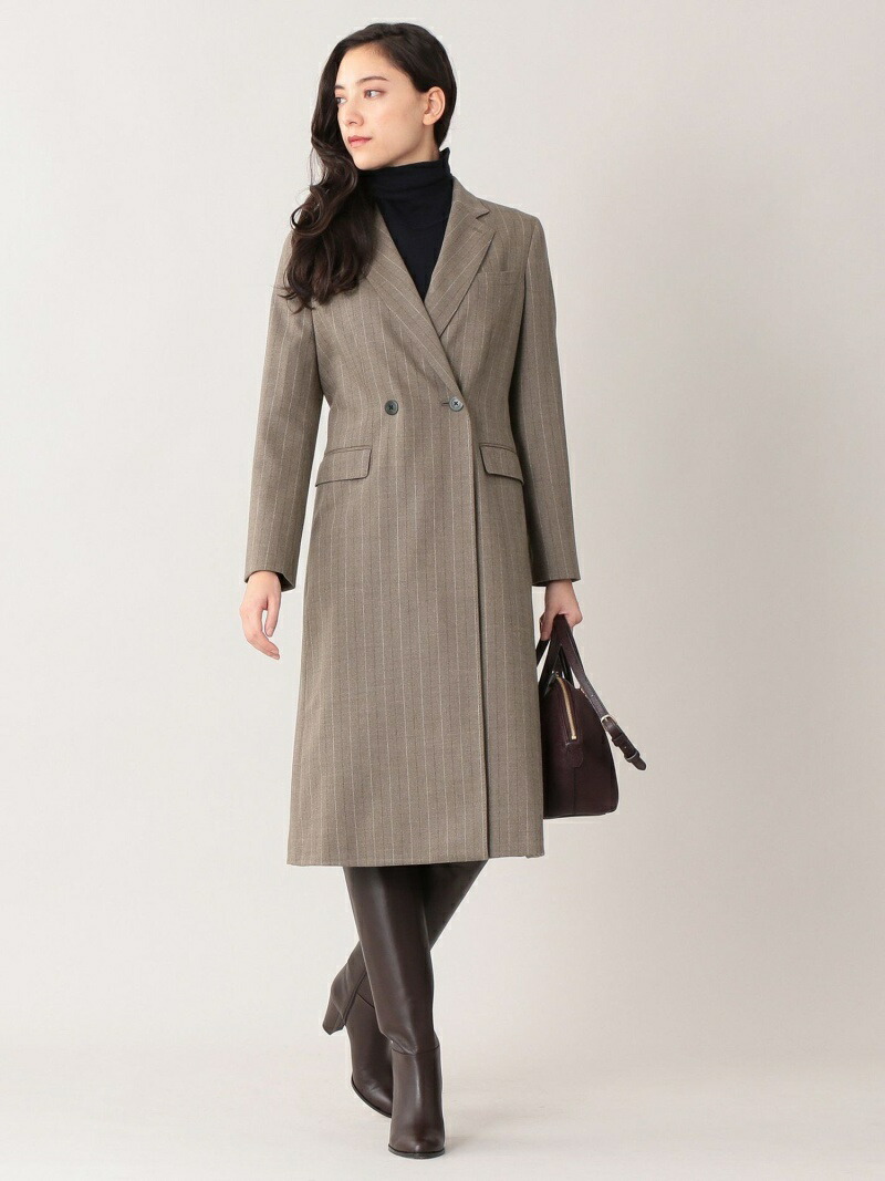 直営店 Ec限定 コンフォートファンシーフランネル ワンピース Paul Stuart ポール スチュアート ワンピース シャツワンピース ブラウン 送料無料 Rakuten Fashion Centralelectricals Com