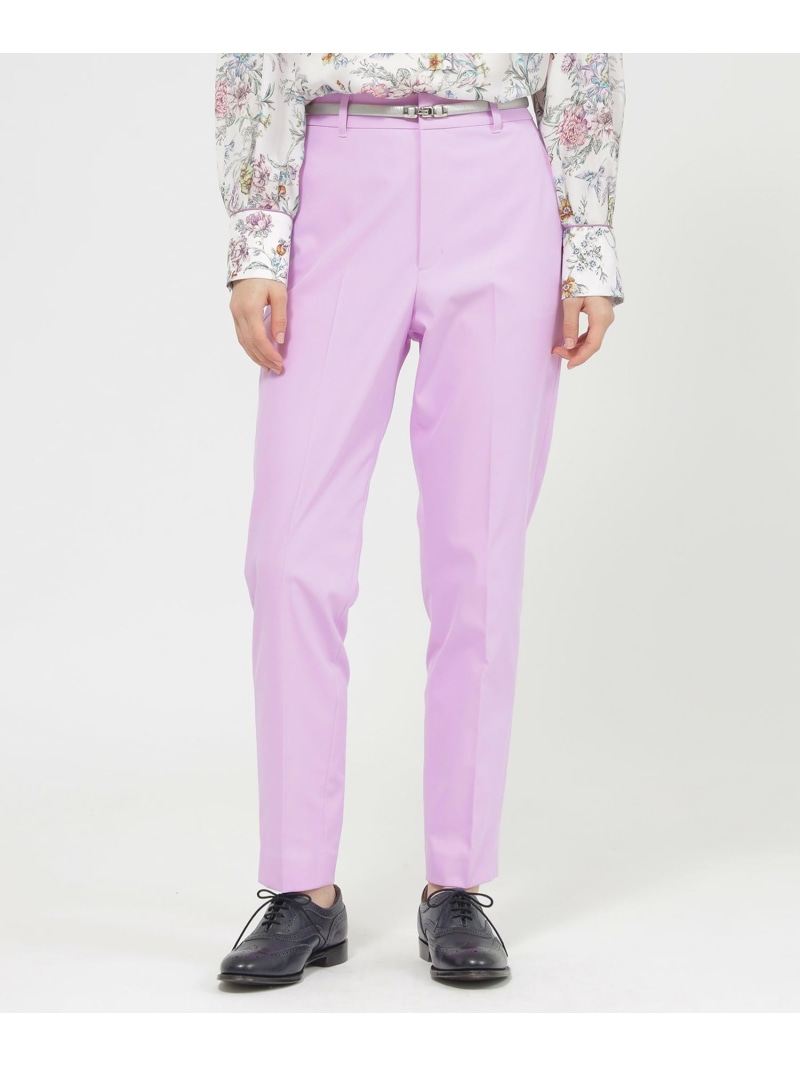 【SALE／41%OFF】【ウォッシャブル】ツイルストレッチ パンツ Paul Stuart ポール・スチュアート パンツ スラックス・ドレスパンツ パープル【RBA_E】【送料無料】[ Fashion]