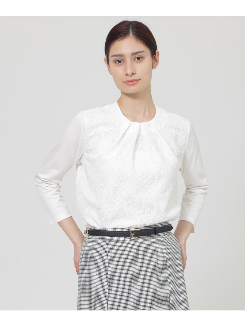 【SALE／36%OFF】【Nikkei Magazine掲載】【ウォッシャブル】ドレスジャージ プルオーバー Paul Stuart ポール・スチュアート トップス カットソー・Tシャツ ブラック ホワイト【RBA_E】【送料無料】[ Fashion]｜Paul Stuart 13,543円