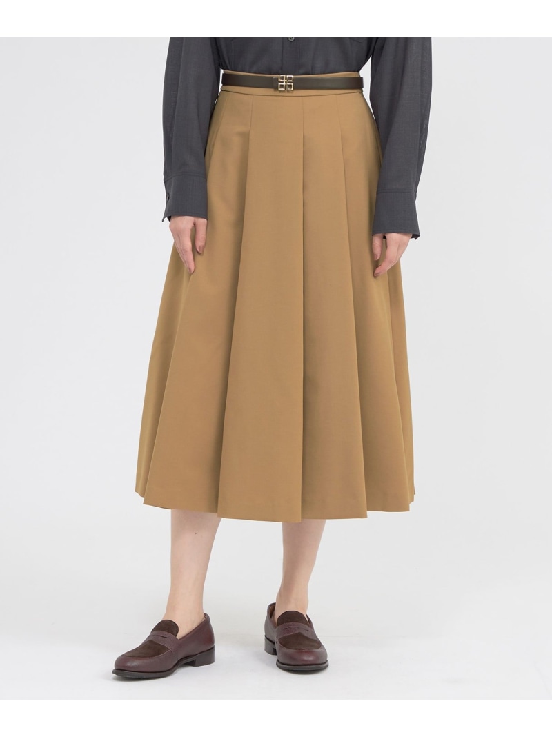【SALE／21%OFF】【ウォッシャブル/防しわ性】エアリーツイル スコート Paul Stuart 極点・スチュアート スコート 余分の物のスコート 赤銅色 米国海軍【RBA_E】【貨物輸送無料】[ Fashion]