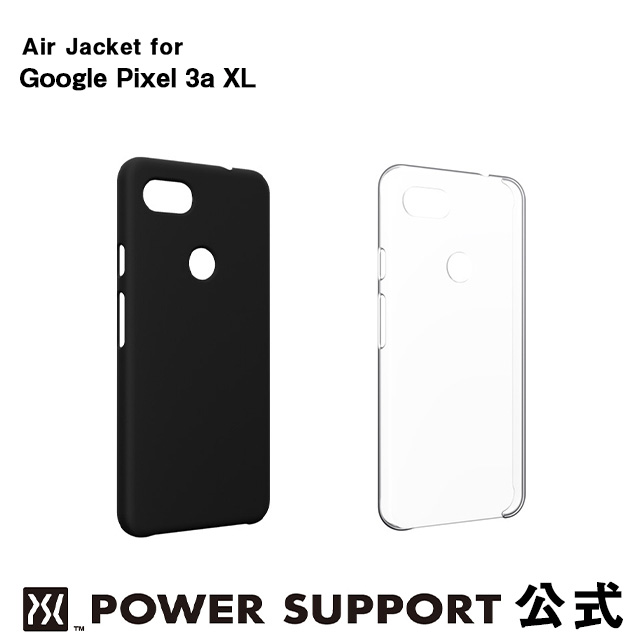 楽天市場 Google Pixel 公認ケース パワーサポート エアージャケット Google Pixel 3a ケース クリア ラバーブラック パワーサポート 公式