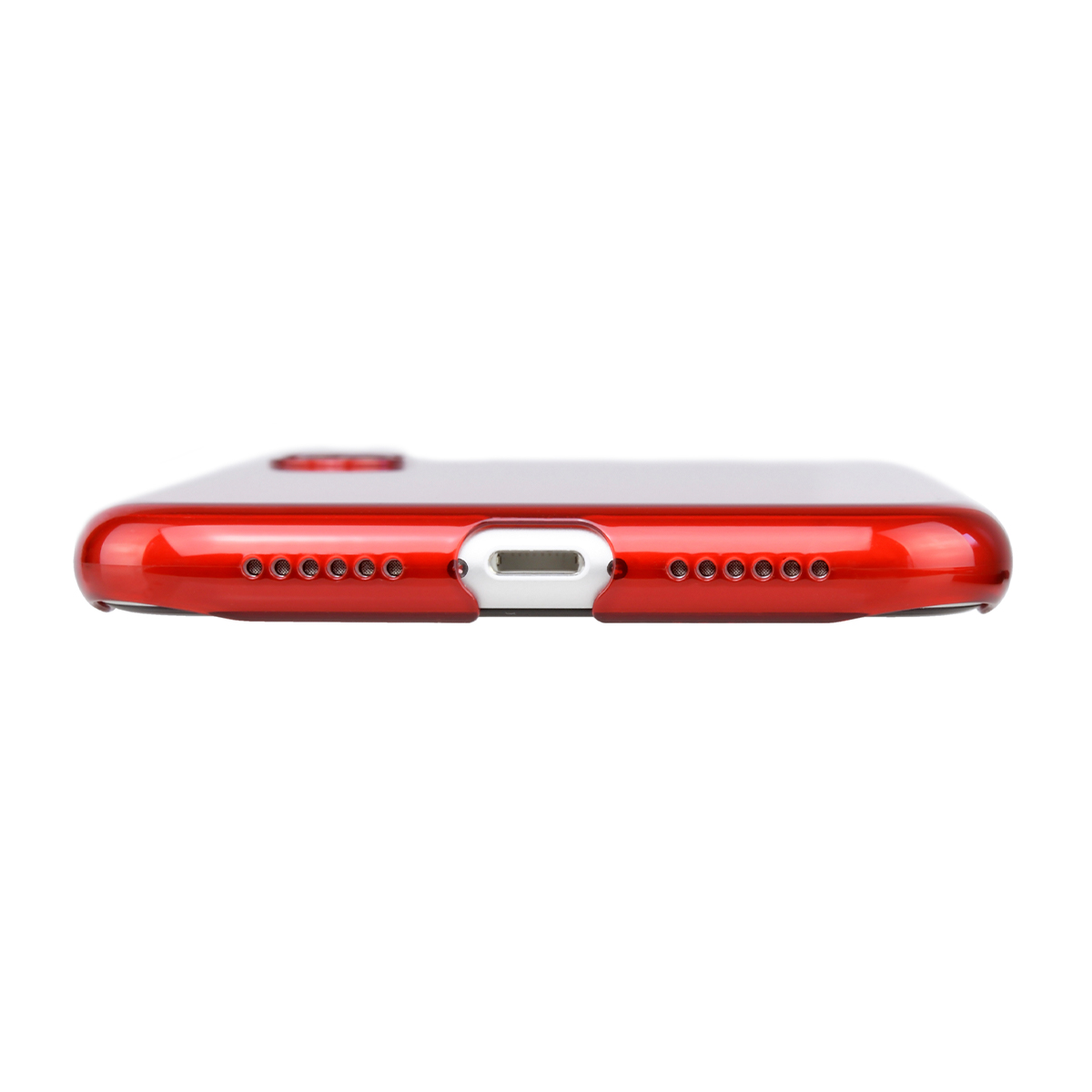 楽天市場 公式 パワーサポート エアージャケット クリアレッド Iphone Xr ケース 赤 Red パワーサポート 公式