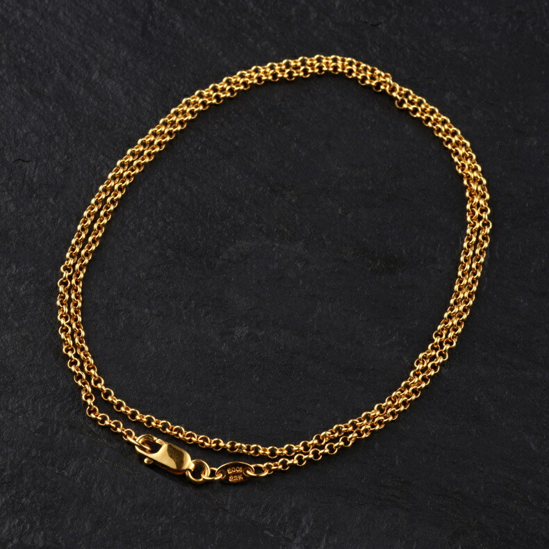 K18GP 麻 ブラックレター パヴェ ネックレス K18GP 麻 ブラックレター パヴェ ネックレス Gold 金 マイアミ