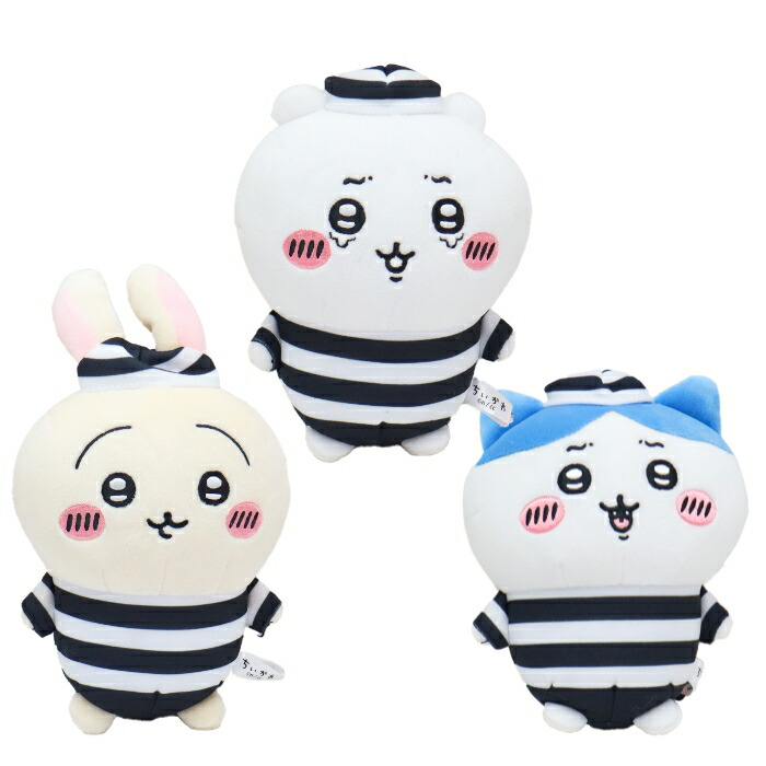 ちいかわ ぴーぽぽぬいぐるみ ちいかわ ハチワレ うさぎ 3種セット ちいかわらんど ぴーぽぽぬいぐるみ（ハチワレ） | ちいかわ