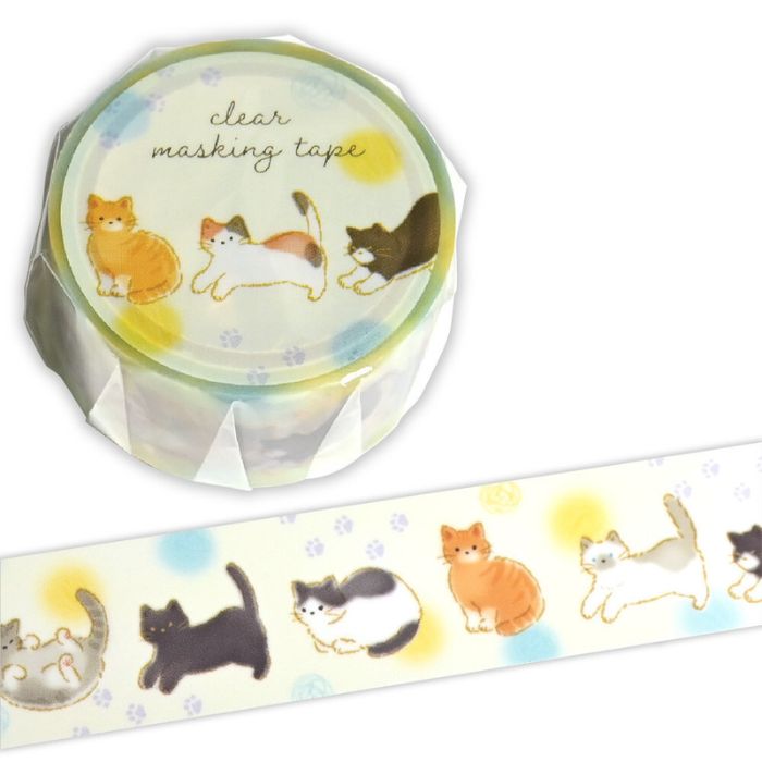 楽天市場】セール P181 JC 猫のマスキングテープ 25mm ジェイキャット