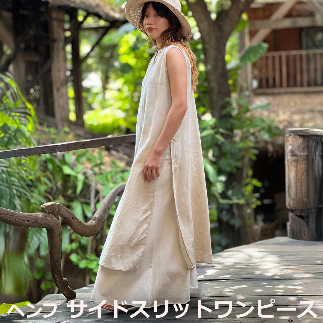 美品 og 小倉商会 リネンヘンプ　貫頭衣ワンピース 楽天市場】貫頭衣（レディースファッション）の通販