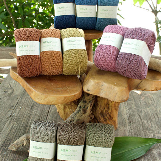 楽天市場】ヘンプ100% 麻糸＜100g＞麻 ヘンプ糸 手紡ぎ 編み物 手編み