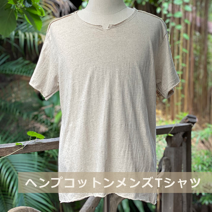 楽天市場】asana ヘンプコットン 厚手 NEW メンズ Tシャツ