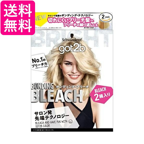 got2b(ゴットゥービー)ボンディング・ブリーチ6箱 ヘアカラー コーム付き got2b(ゴットゥービー)ボンディング・ブリーチ6箱 ヘアカラー