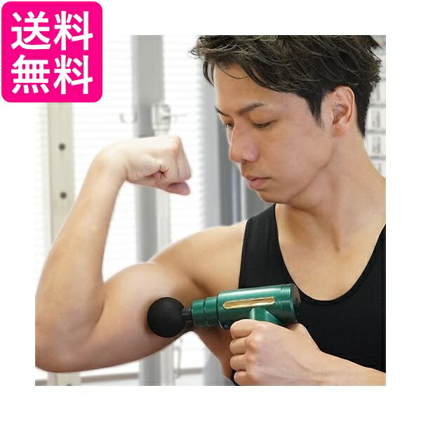 楽天市場】筋膜リリース ガン 液晶付き グリーン マッサージガン 電動