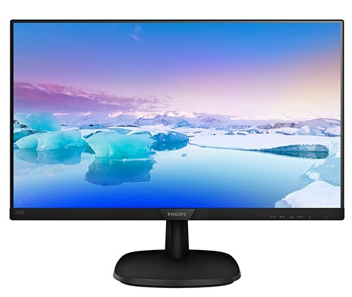 楽天市場】Philips 223v7 22インチワイド液晶モニター フレームレス