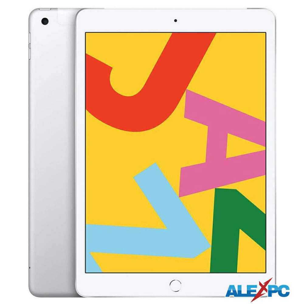 iPad7 第7世代 10.2インチ Smart KeyboardとApple Pencil(第1世代)対応 Wi-Fi+Cellularモデル(SIMフリー) 32GB シルバー 状態綺麗 送料無料 中古アイパッド 中古タブレット