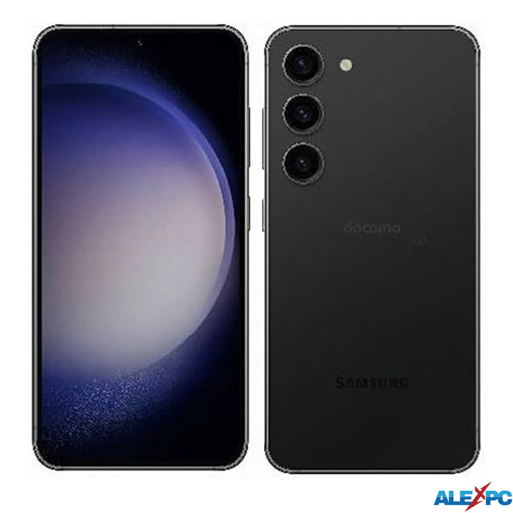 Samsung Galaxy S23 SC-51D ファントムブラック SIM無償性 256GB 貨物輸送無料 中古かっこ良い電話機 Android