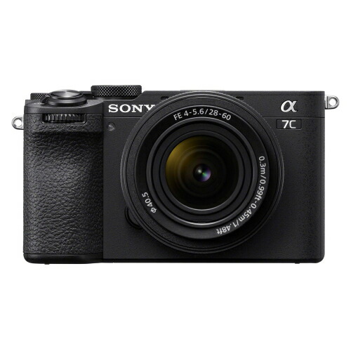 SONY(ソニー) α7C II ILCE-7コマーシャル2L 望遠レンズ一揃いの道具 黒いこと ILCE-7コマーシャル2LBQ