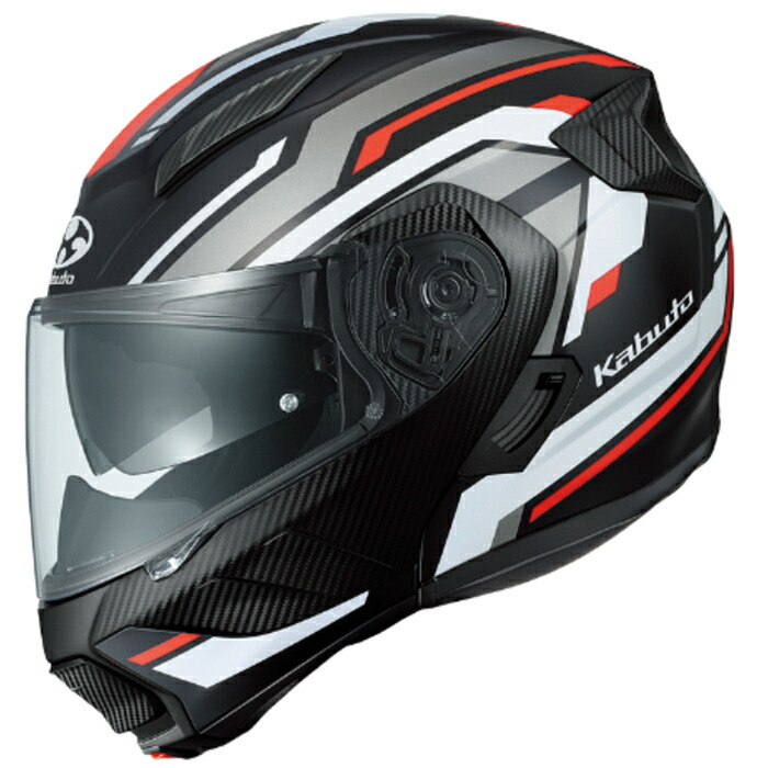 OGK カブト(オージーケーカブト) RYUKI VESTER XL61-62cm フラットブラックレッド