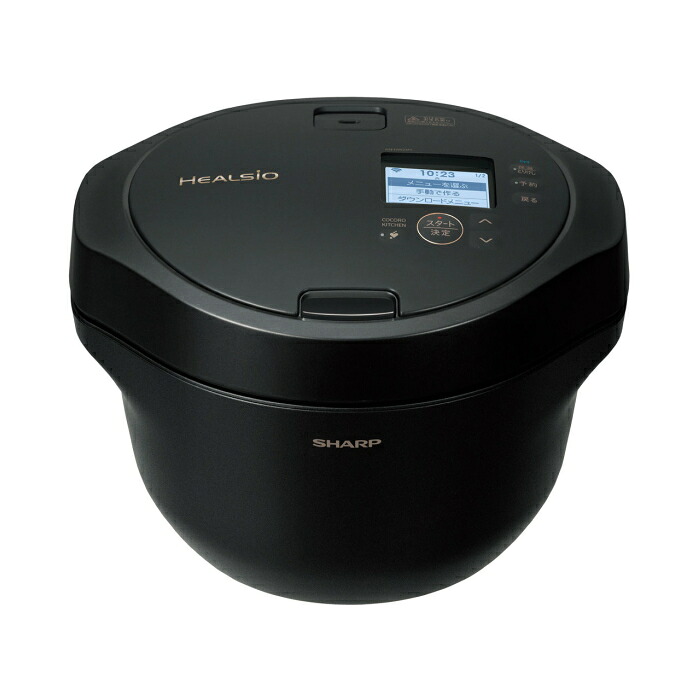 SHARP(シャープ) ヘルシオ ホットクック KN-HW24H-B プレミアムブラック