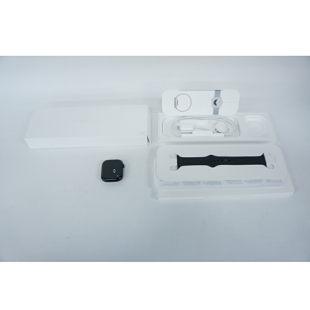 Apple(アップル) [中古A]Apple Watch Series 11 GPSモデル 46mm MEUX4J/A ジェットブラック・ブラックスポーツバンド M/L (BT最大容量100%)