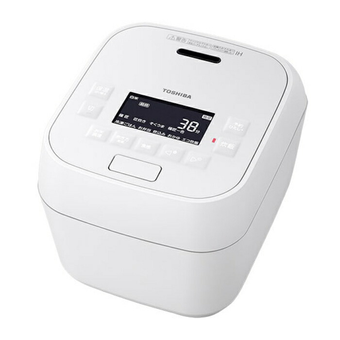 東芝(TOSHIBA)(トウシバ) 真空圧力IH RC-6MGX(W) グランホワイト