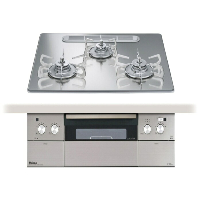 Paloma(パロマ) CREA PD-963WT-U60GG LP グロスミラー (プロパンガス用)｜PCボンバー　店