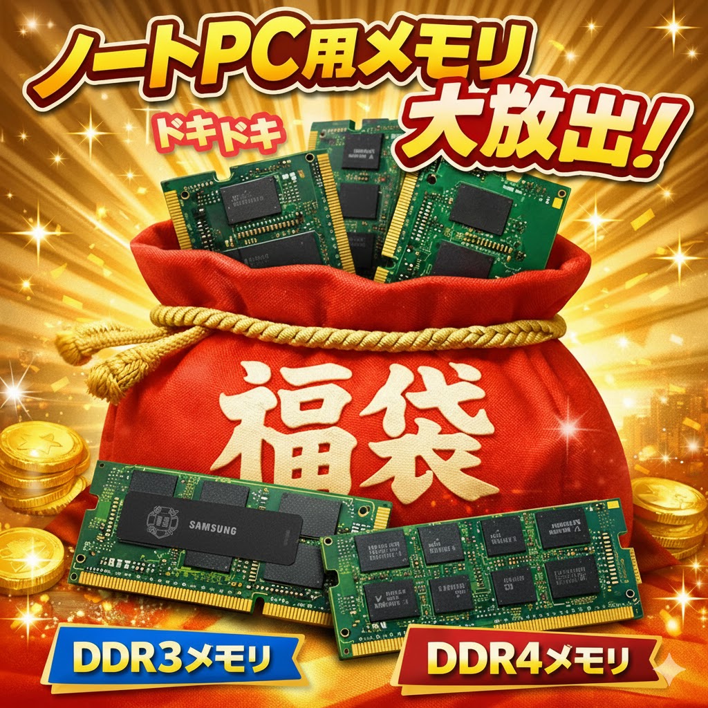 増設用記憶装置福袋 万覚え帳マイコン用万覚え帳パソコン用 取り替えっこ用記憶装置 1年引きうける 福袋 DDR4 DDR3 8GB 4GB 万覚え帳マイコン用 2666 3200 1600 ブランド名不問 SK Hynix Samsung Micron 等 中古 動くこと突きとめる済 増設 取り替えっこ 万覚え帳パソコン パソコン部分品