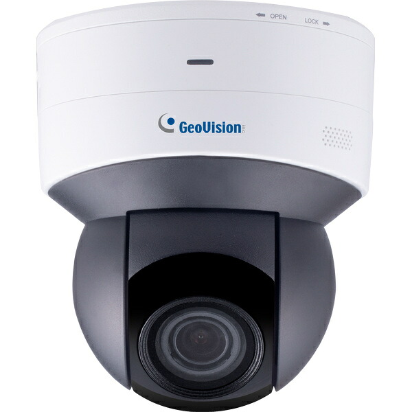 【送料無料】 GeoVision GV-PTZ5810-IR-T5 GV-PTZ5810-IR 500万画素CMOSを搭載したH.265/ H.264両対応 広範囲を監視できる屋内用パン・チルト・ズームカメラ 5年保証 【在庫目安:お取り寄せ】