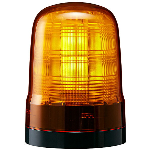 【送料無料】パトライト SF10-M1KTN-Y 中型LED回転灯 黄 DC1224V【在庫目安:お取り寄せ】