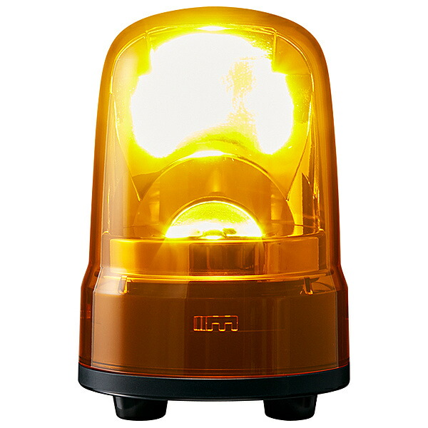 【貨物輸送無料】パトライト SKS-M1J-Y 小型LED回転させる灯 黄 DC1224V【店卸し資産引き合い:お取り寄せ】