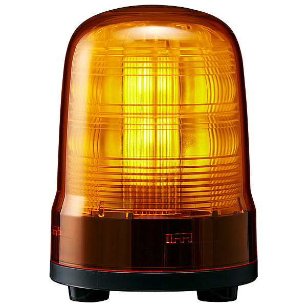 【送料無料】 パトライト SF10-M2JN-Y 中型LED回転灯 黄 AC100240V 【在庫目安:お取り寄せ】