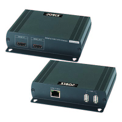 【貨物輸送無料】ジョブル HKM01E HDMI・USB CAT5e伝わらす器【店卸し資産準拠集団:お取り寄せ】| マイコン境界線の外側備品 練りあわせるエクステンダー エクステンダー パソコン マイコン