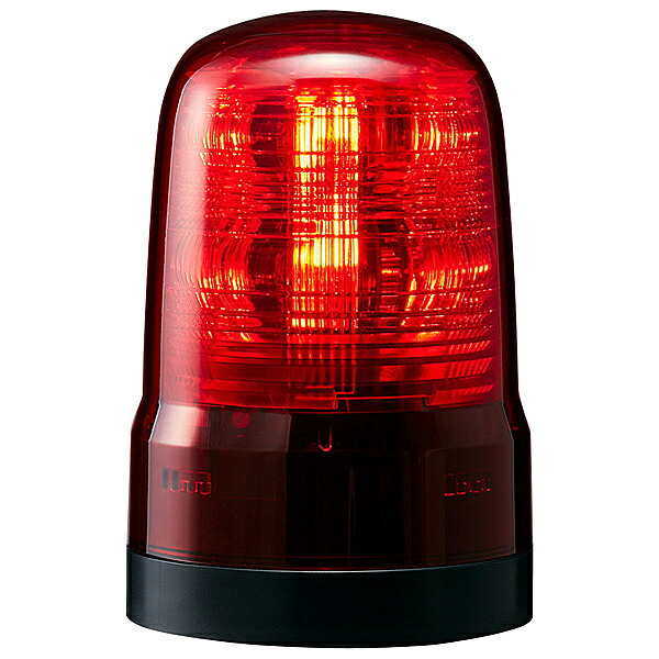 【送料無料】 パトライト SF08-M1KTN-R 小型LED回転灯 赤 DC1224V 【在庫目安:お取り寄せ】