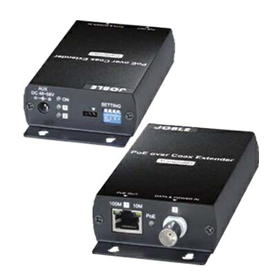 【貨物輸送無料】ジョブル IP09CP PoE++相応う同軸有線テレビIP長距離伝わらす器【店卸し資産準拠集団:お取り寄せ】