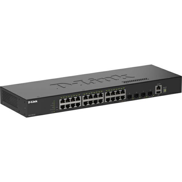 【貨物輸送無料】D-Link DGS-1530-28/A1 DGS-1530-28 ギガビットL2スタッカブルスマートマネージドスイッチ、10/ 100/ 1000BASE-T界面×24、10G SFP+拡張スロット×4、リミテッドライフタイム引きうける客体【店卸し資産準拠集団:お取り寄せ】| マイコン境界線の外側備品