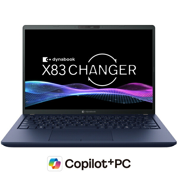 【在庫目安:あり】【送料無料】東芝 A6X25AM2511A dynabook X83/ PA (Core Ultra 5 322/ 16GB/ SSD・512GB/ ODD無/ Win11Pro 25H2/ Office無/ 13.3型WUXGA/ 顔認証/ Copilot+ PC)| 家電 PC パソコン ノートパソコン ノートPC|PC&家電《CaravanYU 店》