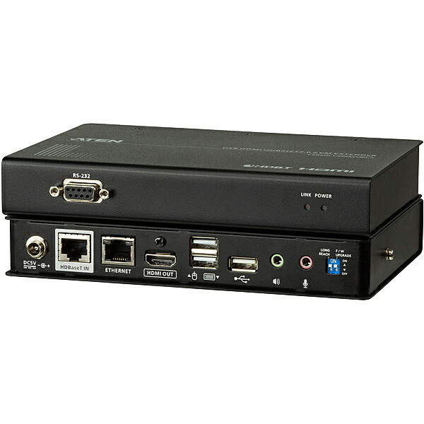 【送料無料】ATEN CE820 USB HDMI HDBaseT 2.0 KVM エクステンダー (4K@100 m)【在庫目安:お取り寄せ】| パソコン周辺機器 複合エクステンダー エクステンダー PC パソコン
