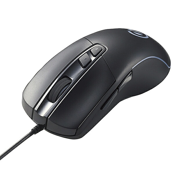 【送料無料】 ELECOM M-G01URBK ゲーミングマウス/ 光学式/ 8000万回耐久スイッチ/ 6200dpi/ 5ボタン/ 有線/ ブラック 【在庫目安:お取り寄せ】