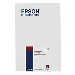 【送料無料】 EPSON KA3N25USFA メーカー純正 UltraSmooth Fine Art Paper (A3ノビ/ 25枚) 【在庫目安:お取り寄せ】