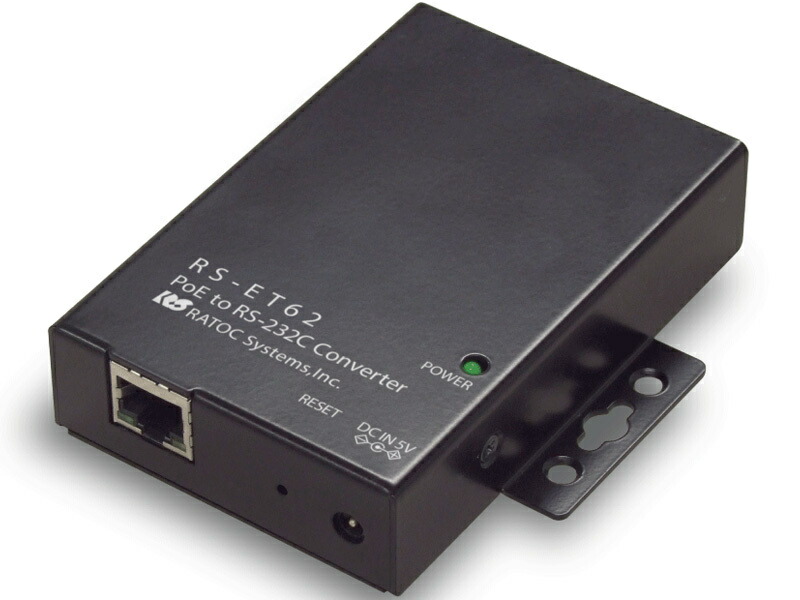 【送料無料】 ラトックシステム RS-ET62 PoE to RS-232C コンバーター 【在庫目安:僅少】