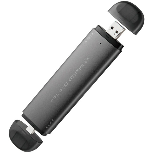 【送料無料】 Logitec LGB-PNVSUAC USB3.2(Gen2)対応M.2 NVMe SSDケース/ Type-C対応/ 直挿し 【在庫目安:お取り寄せ】