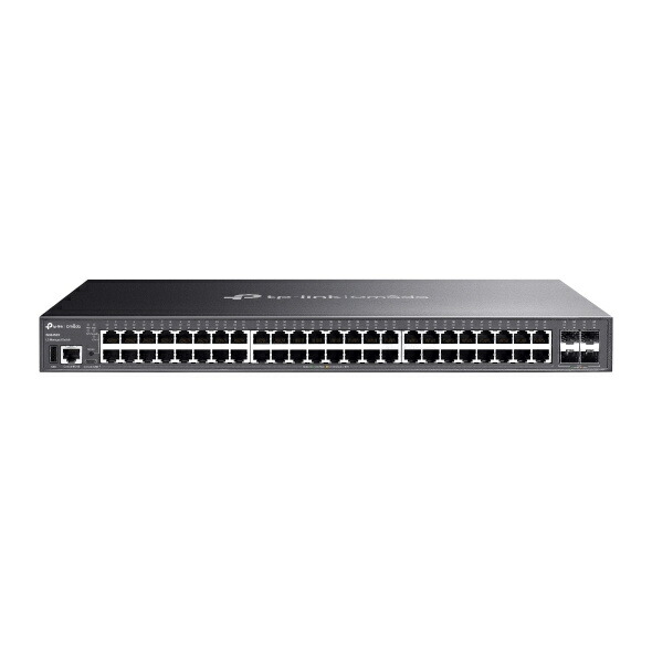 【貨物輸送無料】TP-LINK SG5452X(un) Omada ギガビットポート×48 スタッカブル 点火装置L3マネージスイッチ（10G拡張スロット×4積み上げる）【店卸し資産準拠集団:お取り寄せ】